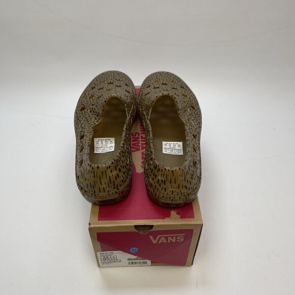 Vans Slip-On TRK Animal Cheetah Print AOP 'Brown Black' Men's Size 9 US NEW - Picture 5 of 10